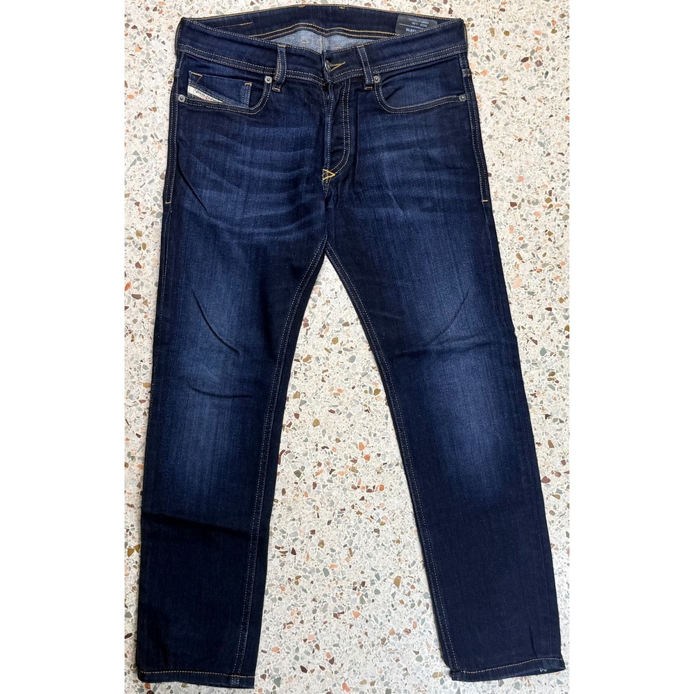 Diesel Sleenker Skinny Stretch Mens 5 Pocket Straight Leg Denim Jeans Size 28x30